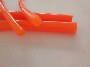 Cheap Orange Color Polyurethane Round Belt / Cord With High Impact Resistance wholesale