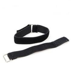 Dual Lock Tape colored nylon hook and loop straps with metal buckle