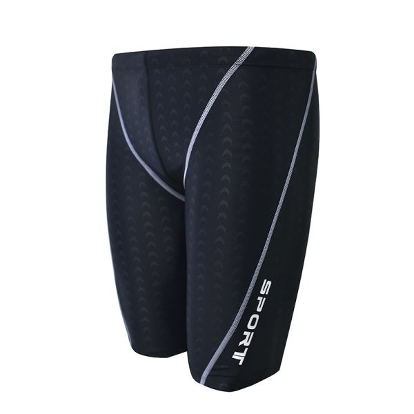 Men's brand swim mens beach Surf swimsuit knee length bathing swimming shorts male sports bath