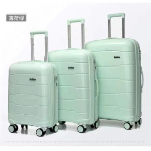 Cheap Waterproof Polypropylene Luggage Bags , Multifunctional Four Wheel Suitcase wholesale