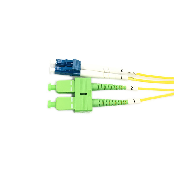 G657A1 yellow fiber patch cable With High Density Connectors