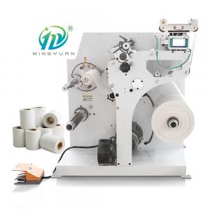 China Vertical Circular Knife Small Slitting And Rewinding Machine High Speed on sale