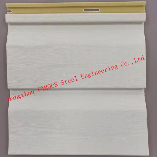 light steel house exterior hanging board Customized Colored PVC Waterproof cladding exterior wall vinyl siding