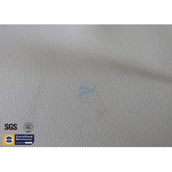 White Silicone Fiberglass Fire Blanket 3732 0.43MM 260℃ Flame Resistant Material