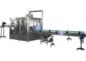 Cheap Stainless Steel Bottled Water Filling Line With Bottle Rinsing System / Bottle Capping System wholesale