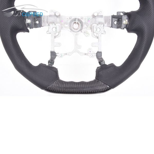 High Gloss Gr Corolla Steering Wheel Carbon Fiber Perforated Leather