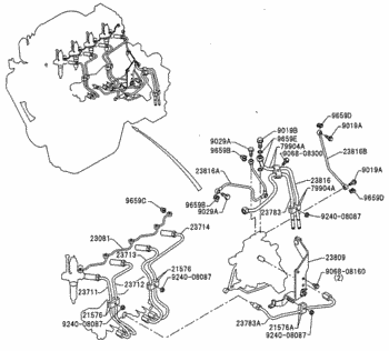 VH22100-E0030 J05E Fuel Injection Pump for Kobelco Excavator SK200-8