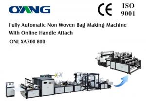 China High Output Handbag Making Machine Non Woven Carry Bag Making Machine 12 Sets Ultrasonic on sale