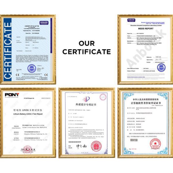 320V 160AH EV Electric Tractor Lithium Ion Battery Pack CAN Communication