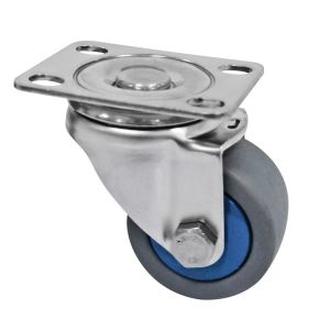 Thermoplastic Rubber Stainless Steel Casters 50mm Castor Wheels