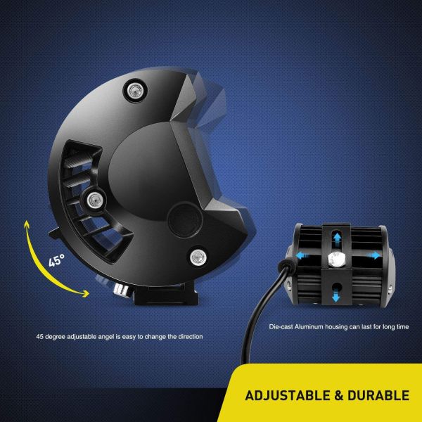 Jeep SUV 4X4 LED Work Light Bar , 12V LED Vehicle Work Lights OEM Service