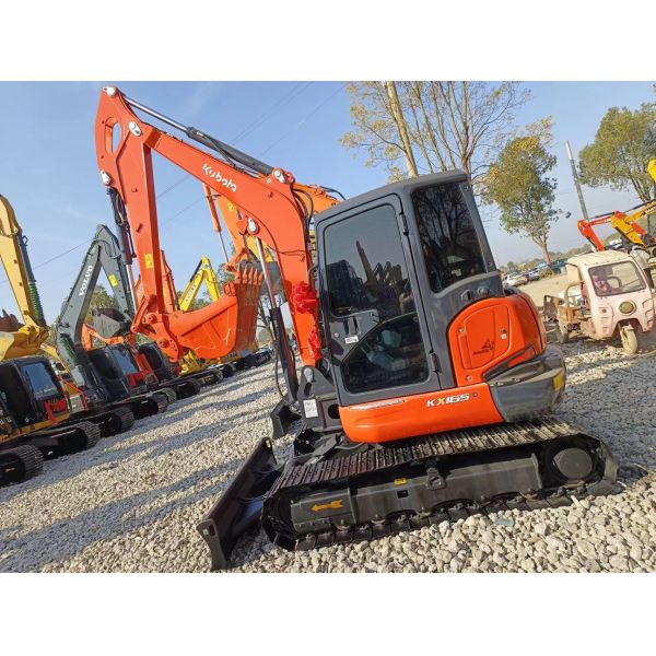 Hydraulic Kubota KX165 Used Excavator Max Digging Height 5860mm