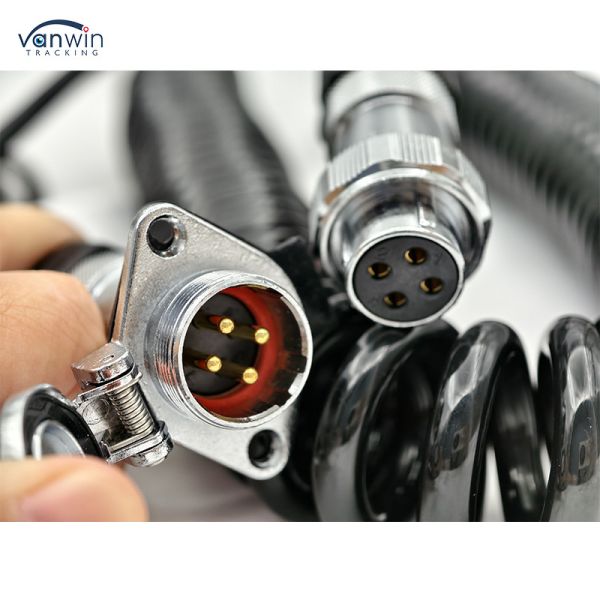 Heavy Duty Trailer Connector Cable Kit Install 1, 2 Or Up To 4 Cams On A Trailer Or RV