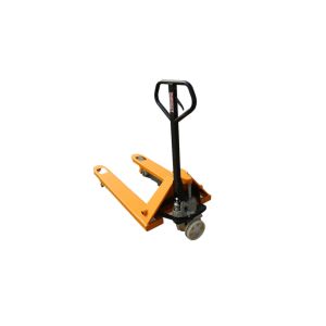 China 1000kg Hand Operated Pallet Lifter / Hand Pallet Trolley Ergonomical Design on sale