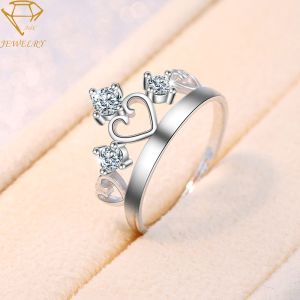 China AAA Cubic Zirconia Personalized Rings Crown Shape Queen on sale
