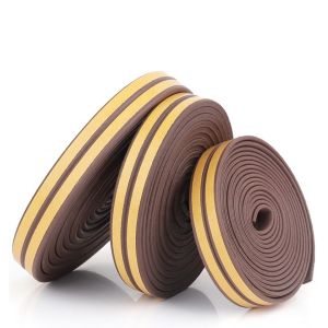 Buy cheap Highly Elastic EPDM Sponge Self Adhesive Weather Stripping No Degumming from wholesalers