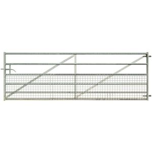 Cheap Hot Dipped Galvanised Field Gates , Adjustable Hinges Heavy Duty Farm Gates wholesale