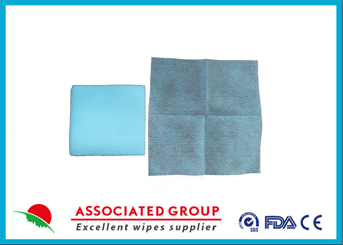 Pure Viscose / Cotton Disposable Dry Baby Wipes Non Addictive Biodegradable