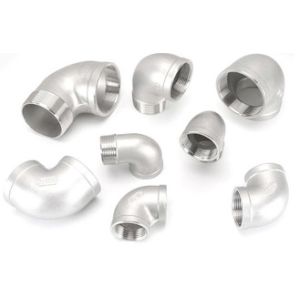 Cheap 316L 1/8 Inch Stainless Steel Pipe Tee Fitting PT Thread Silver Color wholesale