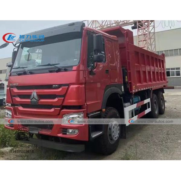 Quality SINOTRUK HOWO 6x4 371HP 20T 30T Refurbished Dump Tipper Truck for sale