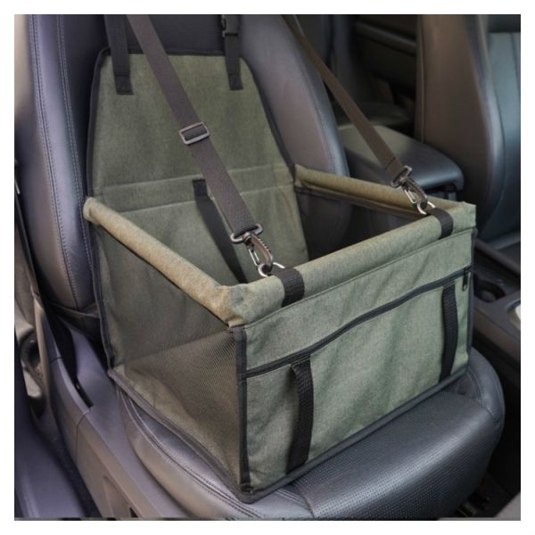 Pink 42cm Dog Travel Car Seat BSCI Collapsible Dog Carrier Car