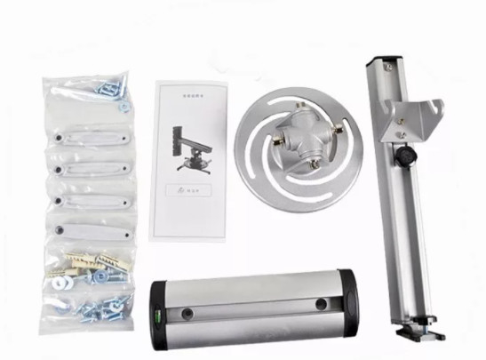 Wall Distance 375mm Projector Ceiling Mount Bracket 360 Adjustable