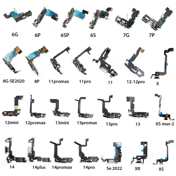Audio Usb Charger Mobile Phone Flex Cables Connector For Iphone 13mini
