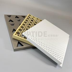 China External Aluminum Decorative Panel Sound Insulation Perforated Wall Cladding on sale