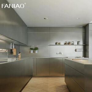 Manufacturer High Quality European Style Luxury 304 Stainless Steel Kitchen