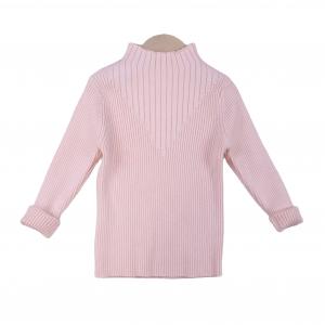 China Autumn Winter Girls' Pullover Sweater Girls' Mock rib Collar Clothes Children's Kid Girl Sweater on sale