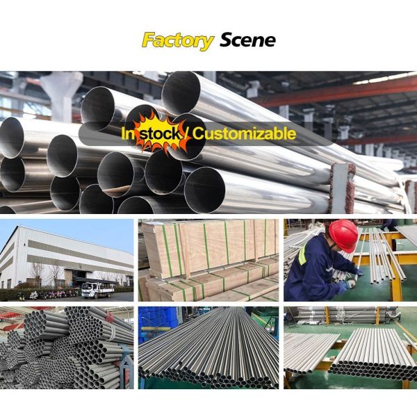 High Quality Round Ss 304L 304 Stainless Steel Tube