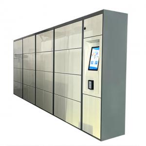 Cheap Winnsen Smart Parcel Locker Intelligent Delivery Cabinet Fingerprint Code Smart Logistic Locker wholesale