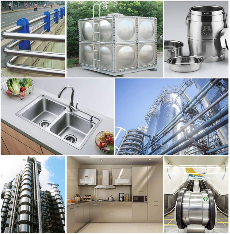 201 316 430 1mm Thick Stainless Steel Flat Sheet SS 304 2b Finish