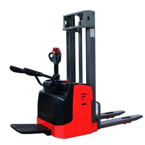 Cheap Stand On 1.5T Lifting Height 4500MM Powered Pallet Truck wholesale