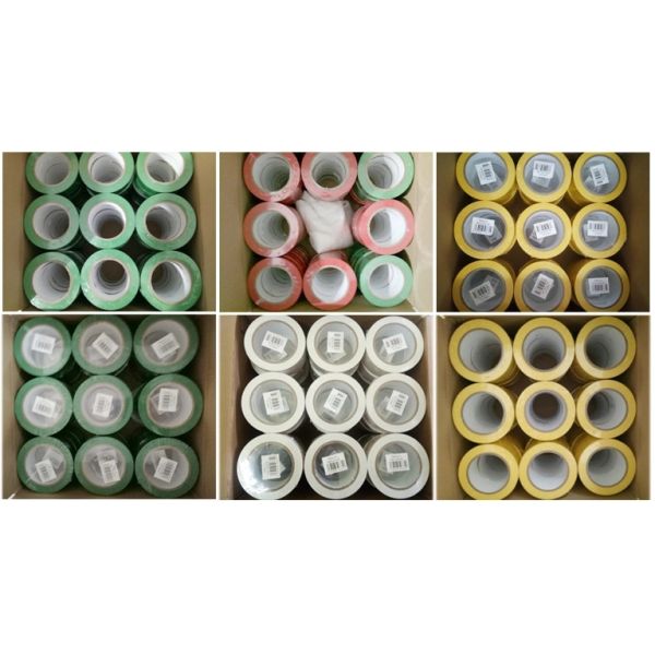 Moisture Resistance Safety Warning Tape Roll , Hazard Floor Tape ROHS Approval