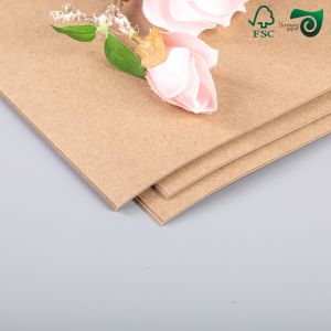 Uncoated Unbleached Recycled Pulp Kraft Paper 230gsm 250gsm 300gsm