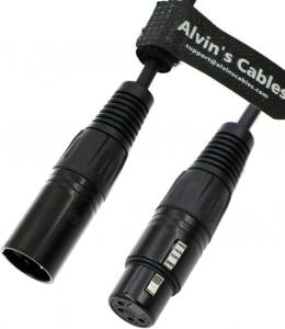 China Alvin'S Cables XLR 4 Pin Male To XLR 4 Pin Female Power Cable For Sony Venice|F55|SXS Camera, For Canon C300 Mkiii|C500 on sale