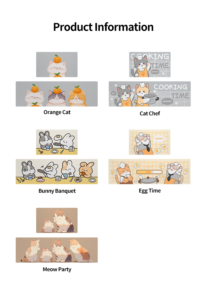 Rubber Nordic Style Printed Kitchen Mat for Living Room Carpet Bedroom Rug Home Decor