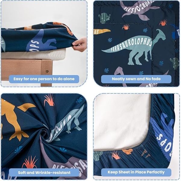 Breathable Soft Childrens Cotton Bedding Sets Home Textile Products