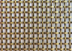Cheap 1.8mm Antique Brass Wire Mesh Stainless Steel Bronze Metal Mesh For Laminated Glass wholesale