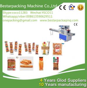 Cheap Bestar Weighting filling wrapping machine for finger sticks, Parmesan Breadsticks packing machinery wholesale