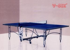 Cheap New Design Double Foldable Table Tennis Table More Stable For Indoor Recreation wholesale