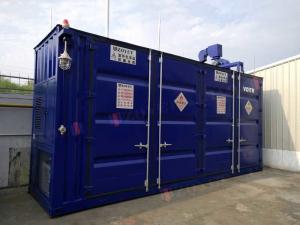 Cheap Dark Blue Water Purification Containers Containerized Wastewater Treatment Plant wholesale