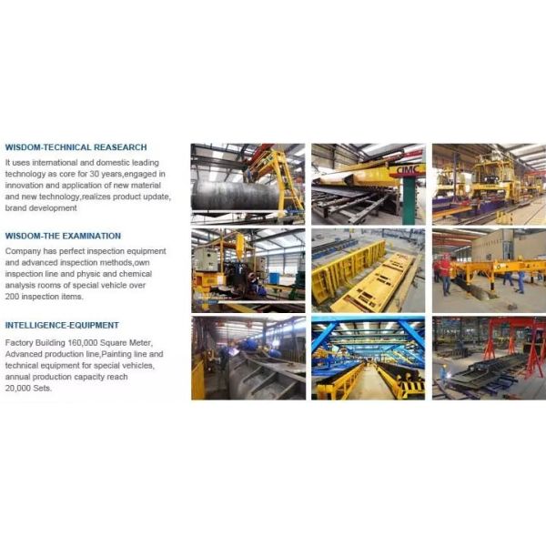 Transport Side Heavy Duty 3 Axle Dump Semi Trailer