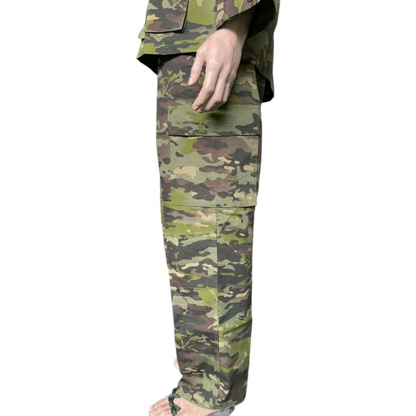 Custom 65 Polyester 35 Cotton BDU Long Sleeve Tactical Combat Suit Jacket Camo Pants