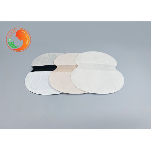 Comfortable Adhesive Underarm Sweat Pads Pure Cotton For Sensitive Skin