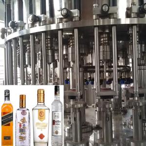 Cheap Stainless Steel 304 Whisky Alcohol Filling Machine Capping 3000bph wholesale