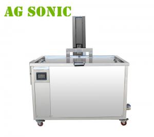 Cheap Ultrasonic Aircraft Wheel / Tyre Cleaning Machine With Electric Lifting wholesale