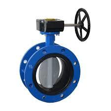 Triple Offset SS 304 Butterfly Valve , 2 Flanged Type Butterfly Valve