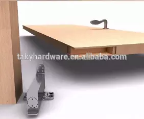 Wooden Door Concealed Hydraulic Door Closer Hinge Hidden Floor Spring